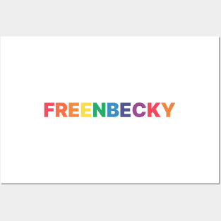 Rainbow Pride x Freenbecky Gap the Series Posters and Art